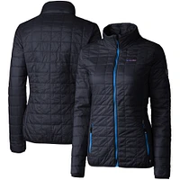 Women's Cutter & Buck Navy San Francisco 49ers Rainier Full-Zip Puffer Jacket