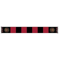 Red/Black Atlanta United FC Team Bar Knit Scarf