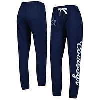 Women's G-III 4Her by Carl Banks Navy Dallas Cowboys Scrimmage Fleece Pants