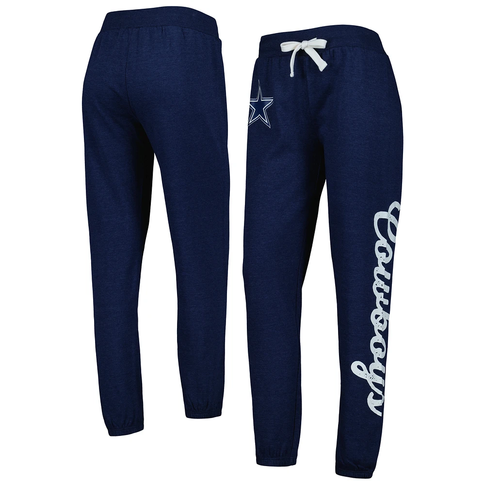 Women's G-III 4Her by Carl Banks Navy Dallas Cowboys Scrimmage Fleece Pants