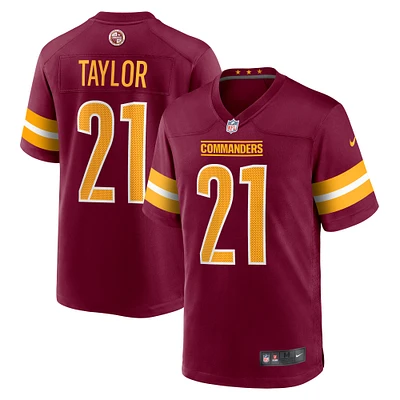 Men's Nike Sean Taylor Burgundy Washington Commanders Player Game Jersey