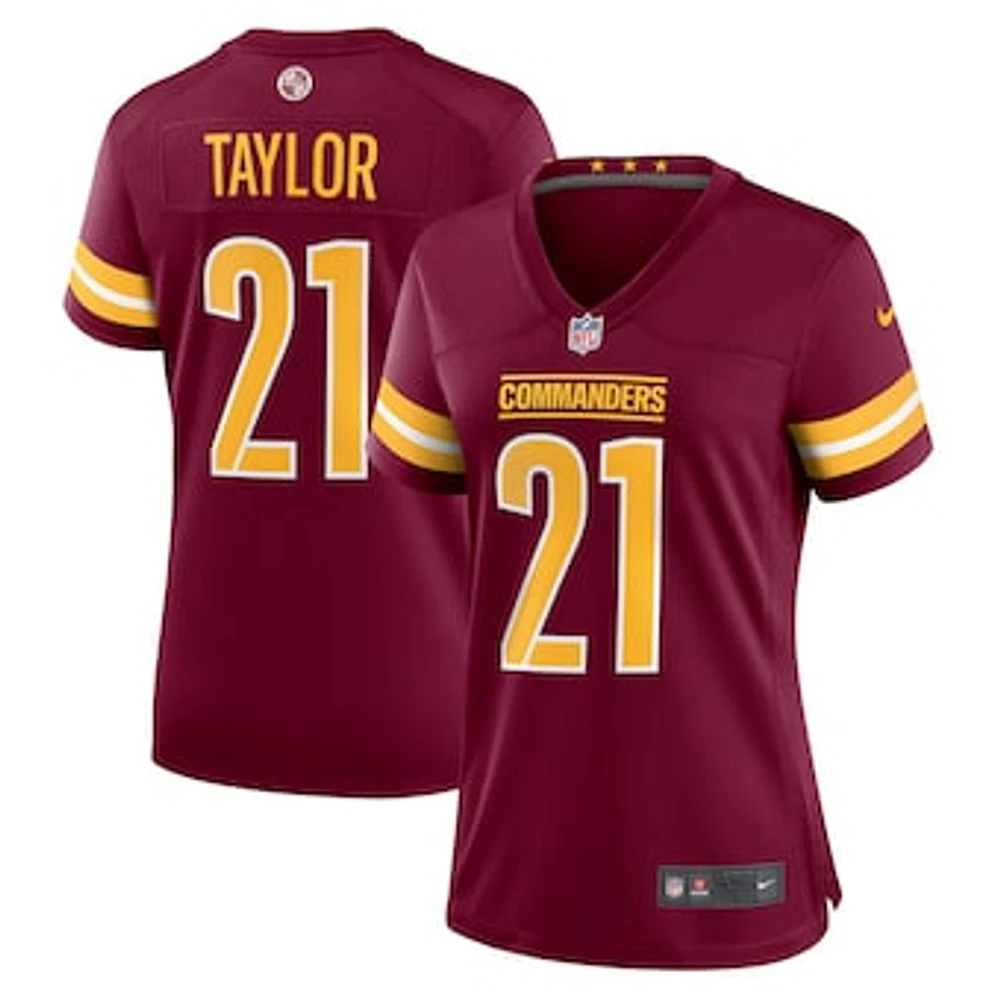 Women's Nike Sean Taylor Burgundy Washington Commanders Retired Player Game Jersey