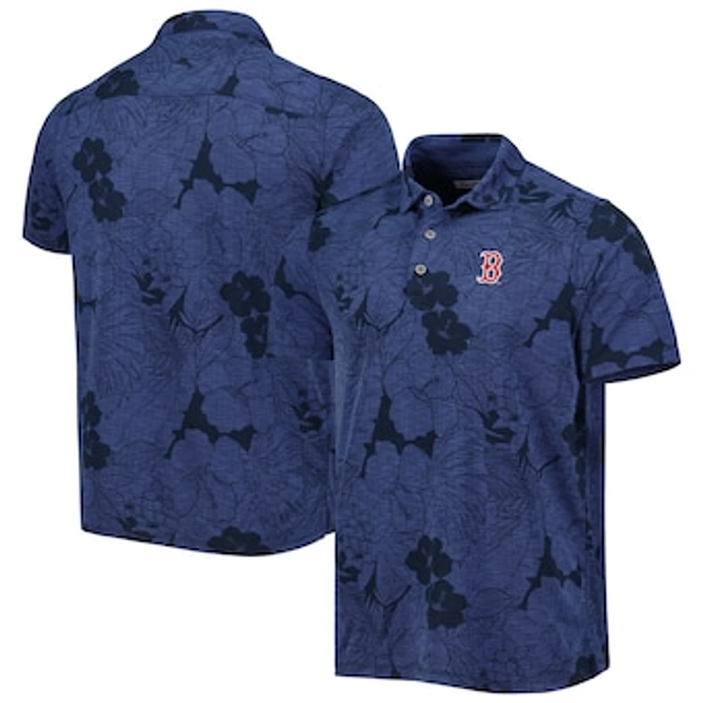 Men's Tommy Bahama  Navy Boston Red Sox Blooms Polo