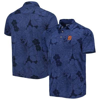 Men's Tommy Bahama  Navy Detroit Tigers Blooms Polo