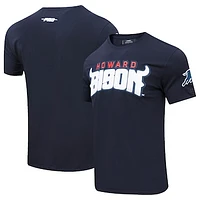 Men's Pro Standard Navy Howard Bison University Classic T-Shirt