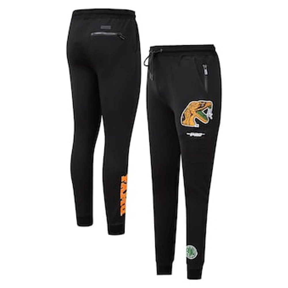 Men's Pro Standard Black Florida A&M Rattlers University Classic Joggers