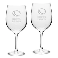CCD CityHawks 19oz. 2-Piece Traditional Robusto Red Wine Table Glass Set