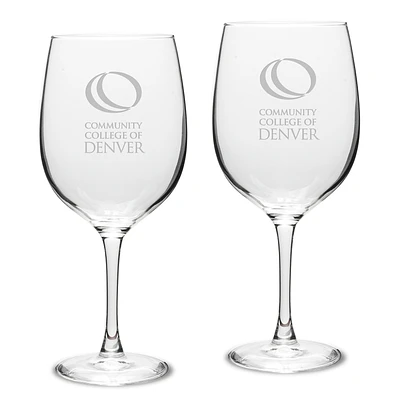 CCD CityHawks 19oz. 2-Piece Traditional Robusto Red Wine Table Glass Set