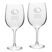 CCD CityHawks 19oz. 2-Piece Traditional Robusto Red Wine Table Glass Set
