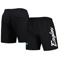 Men's Mitchell & Ness Black Philadelphia Eagles Team Essentials Nylon Shorts