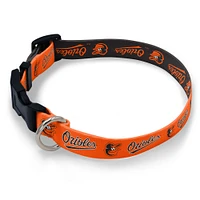 WinCraft Baltimore Orioles Medium Adjustable Pet Collar