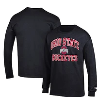 Men's Champion Ohio State Buckeyes High Motor Long Sleeve T-Shirt