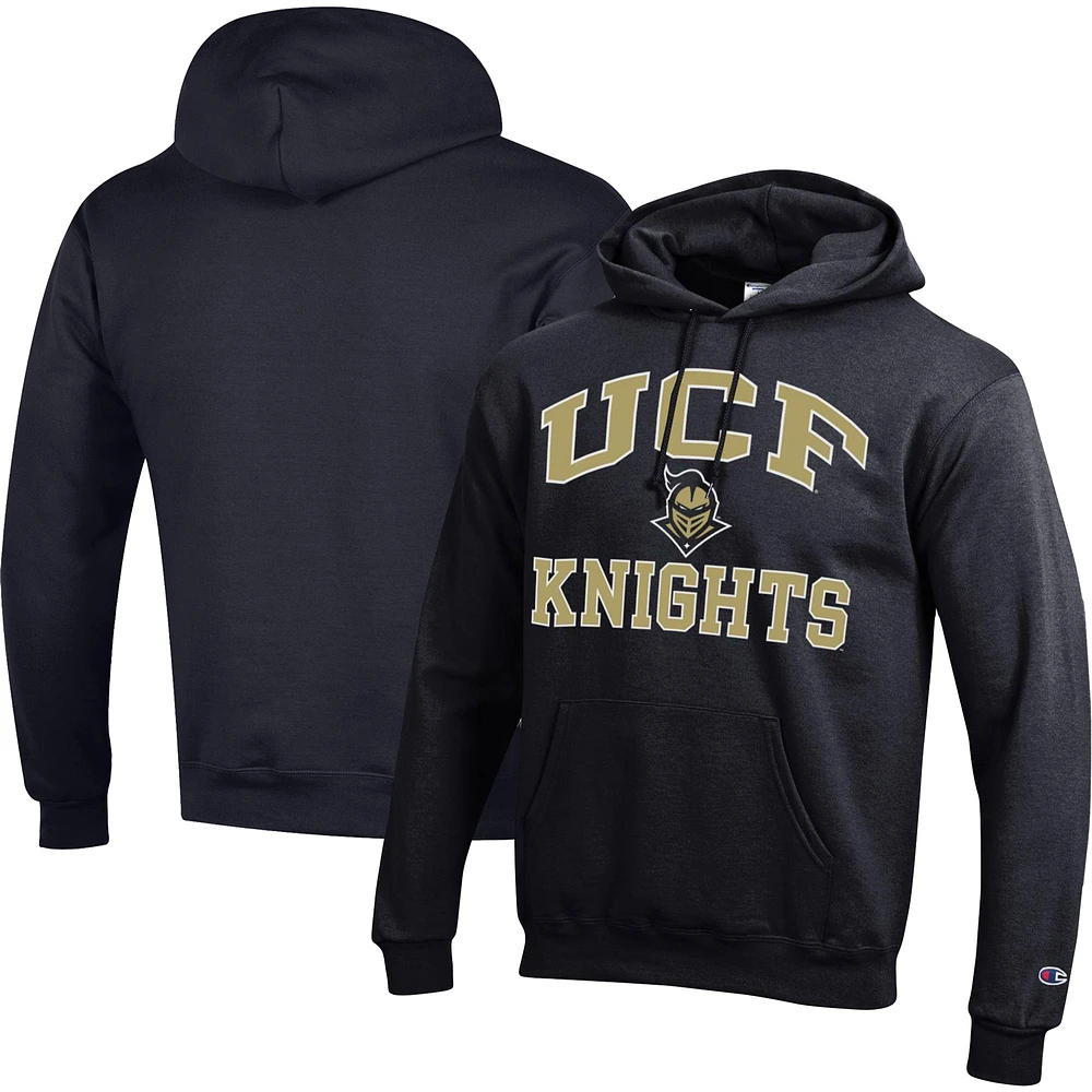 Men's Champion Black UCF Knights High Motor Pullover Hoodie