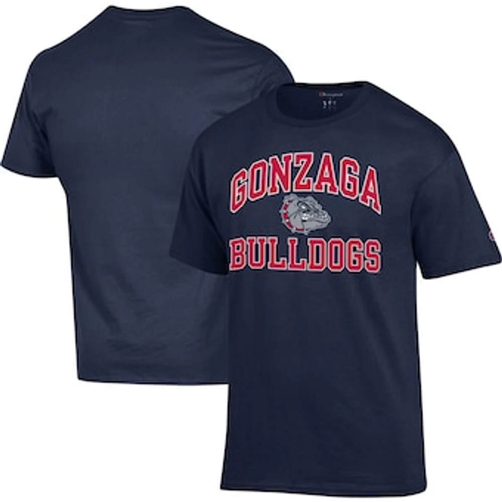 Men's Champion Navy Gonzaga Bulldogs High Motor T-Shirt