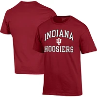 Men's Champion Crimson Indiana Hoosiers High Motor T-Shirt