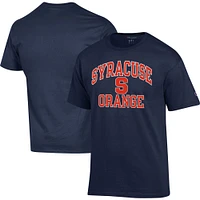 Men's Champion Navy Syracuse Orange High Motor T-Shirt