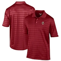 Men's Champion Maroon Boston College Eagles Textured Solid Polo