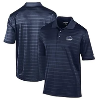 Men's Champion Navy Longwood Lancers Textured Solid Polo
