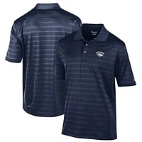 Men's Champion Navy Nevada Wolf Pack Textured Solid Polo