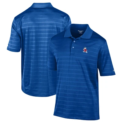 Men's Champion Blue South Carolina State Bulldogs Textured Solid Polo