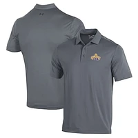 Men's Under Armour Gray UAlbany Great Danes Performance Polo