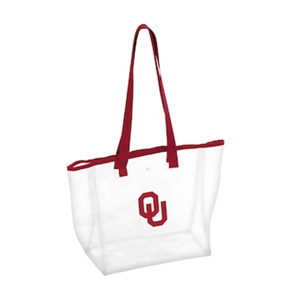 Oklahoma Sooners Stadium Clear Tote Bag