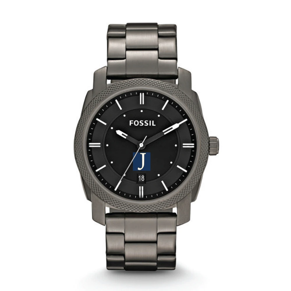 Fossil Juniata Eagles Machine Smoke Stainless Steel Watch