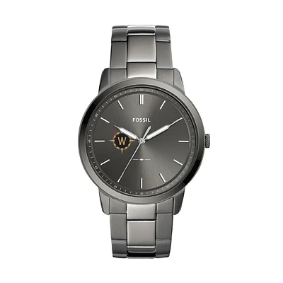Fossil Willamette Bearcats The Minimalist Three-Hand Smoke Watch