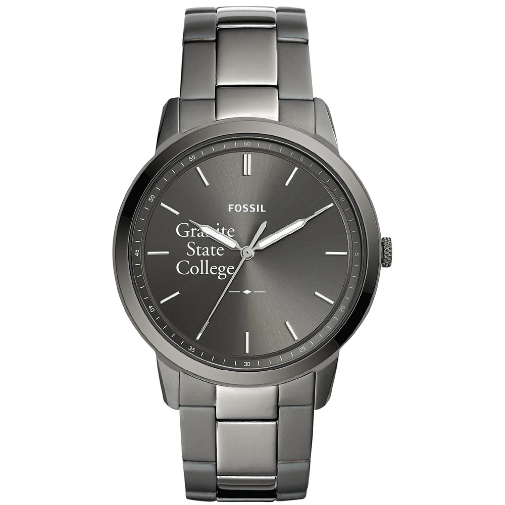 Fossil Granite State College The Minimalist Three-Hand Smoke Watch