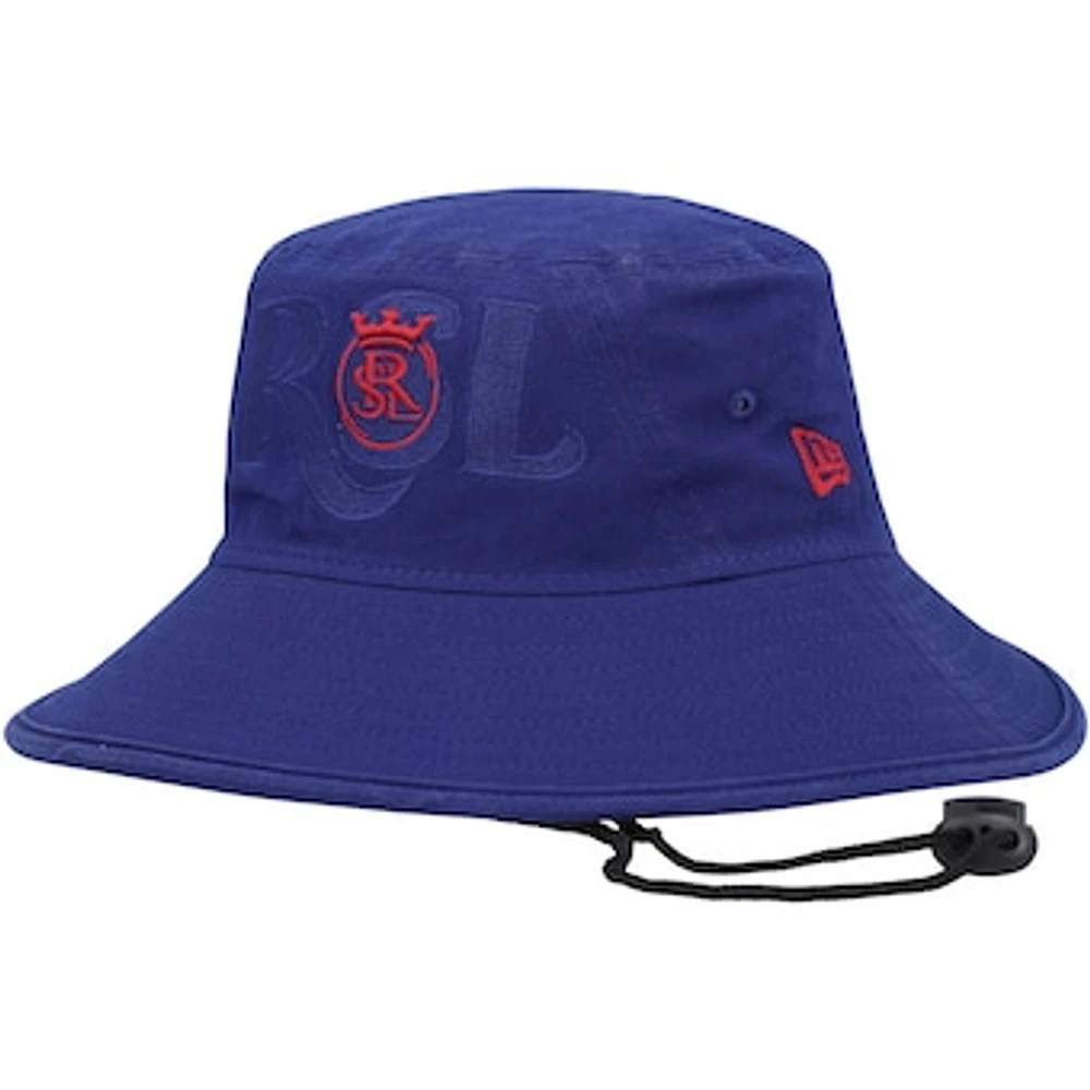 Men's New Era Blue Real Salt Lake Kick Off Bucket Hat