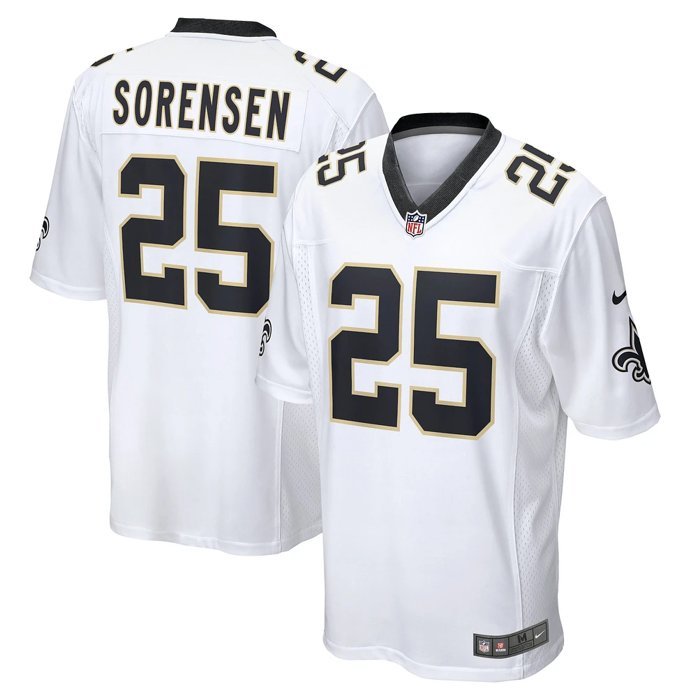 Men's Nike Daniel Sorensen White New Orleans Saints Player Game Jersey