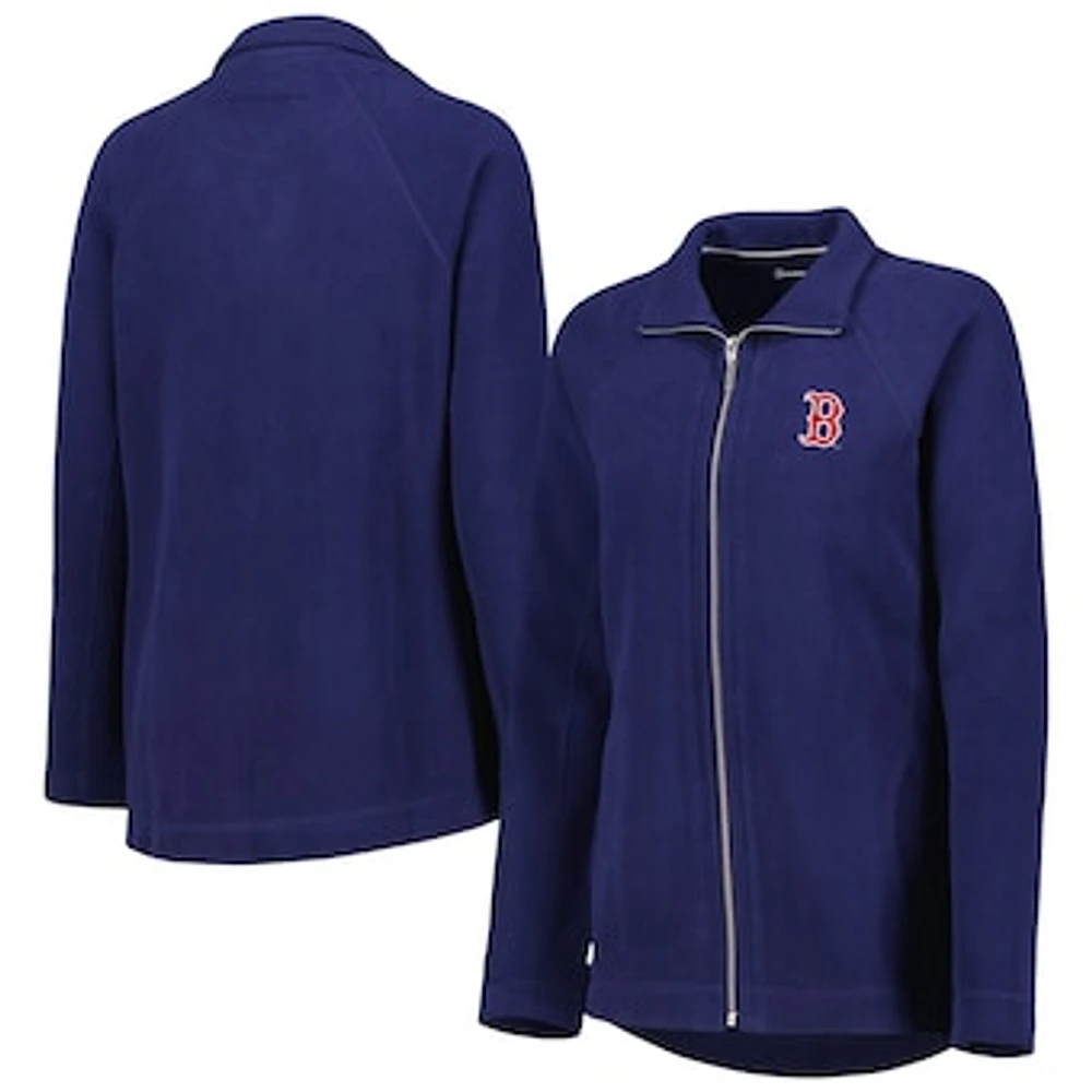 Women's Tommy Bahama Navy Boston Red Sox Aruba Raglan Full-Zip Jacket