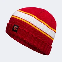 Men's adidas Red Calgary Flames Fisherman - Cuffed Knit Hat