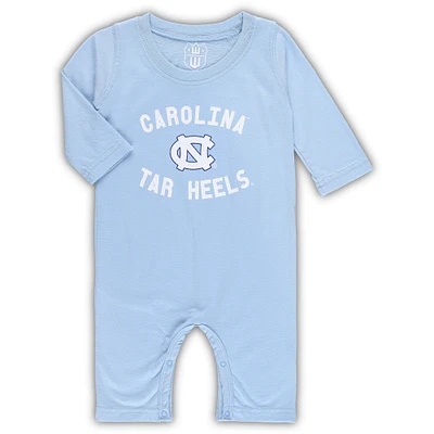 Infant Wes & Willy Carolina Blue North Tar Heels Core Long Sleeve Jumper