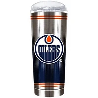 Edmonton Oilers Team Logo 18oz. Personalized Roadie Tumbler