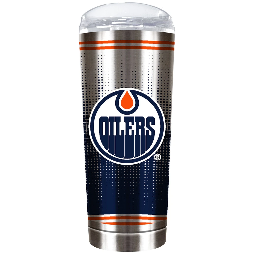 Edmonton Oilers Team Logo 18oz. Personalized Roadie Tumbler