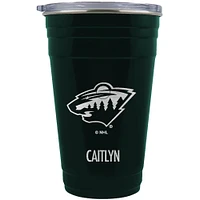 Minnesota Wild Team Logo 22oz. Personalized Tailgater Travel Tumbler