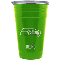 Seattle Seahawks Team Logo 22oz. Personalized Tailgater Travel Tumbler