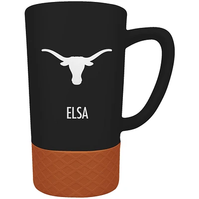 Texas Longhorns Team Logo 16oz. Personalized Laser Etched Jump Mug