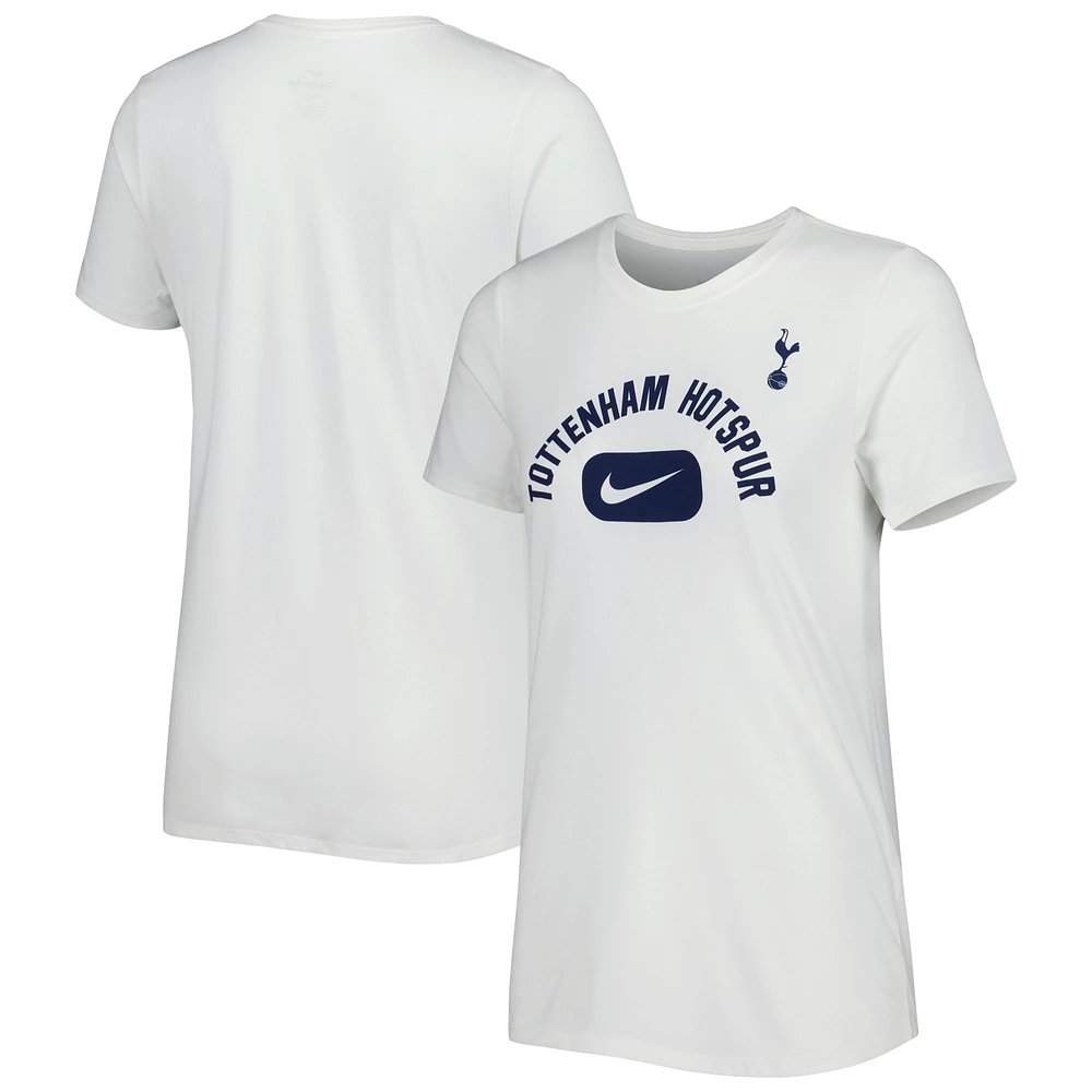 Women's Nike White Tottenham Hotspur Lockup Legend Performance T-Shirt