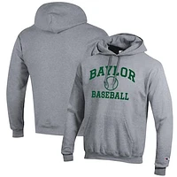 Men's Champion Baylor Bears Baseball Icon Pullover Hoodie