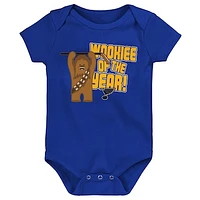 Infant Blue St. Louis Blues Star Wars Wookie of the Year Bodysuit