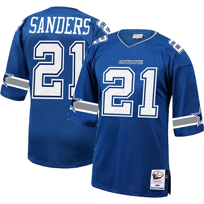 Men's Mitchell & Ness Deion Sanders Royal Dallas Cowboys 1996 Authentic Throwback Retired Player Jersey