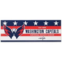 Washington Capitals 8.75'' x 24.52'' Tradition Canvas