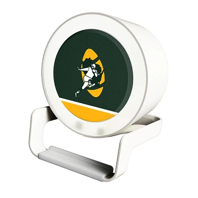 Green Bay Packers Historic Team Logo Night Light Charger with Bluetooth Speaker