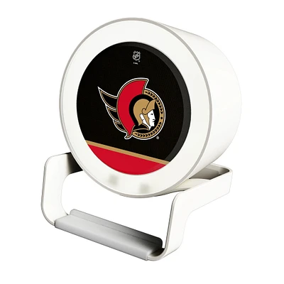 Ottawa Senators Night Light Wireless Charger And Bluetooth Speaker