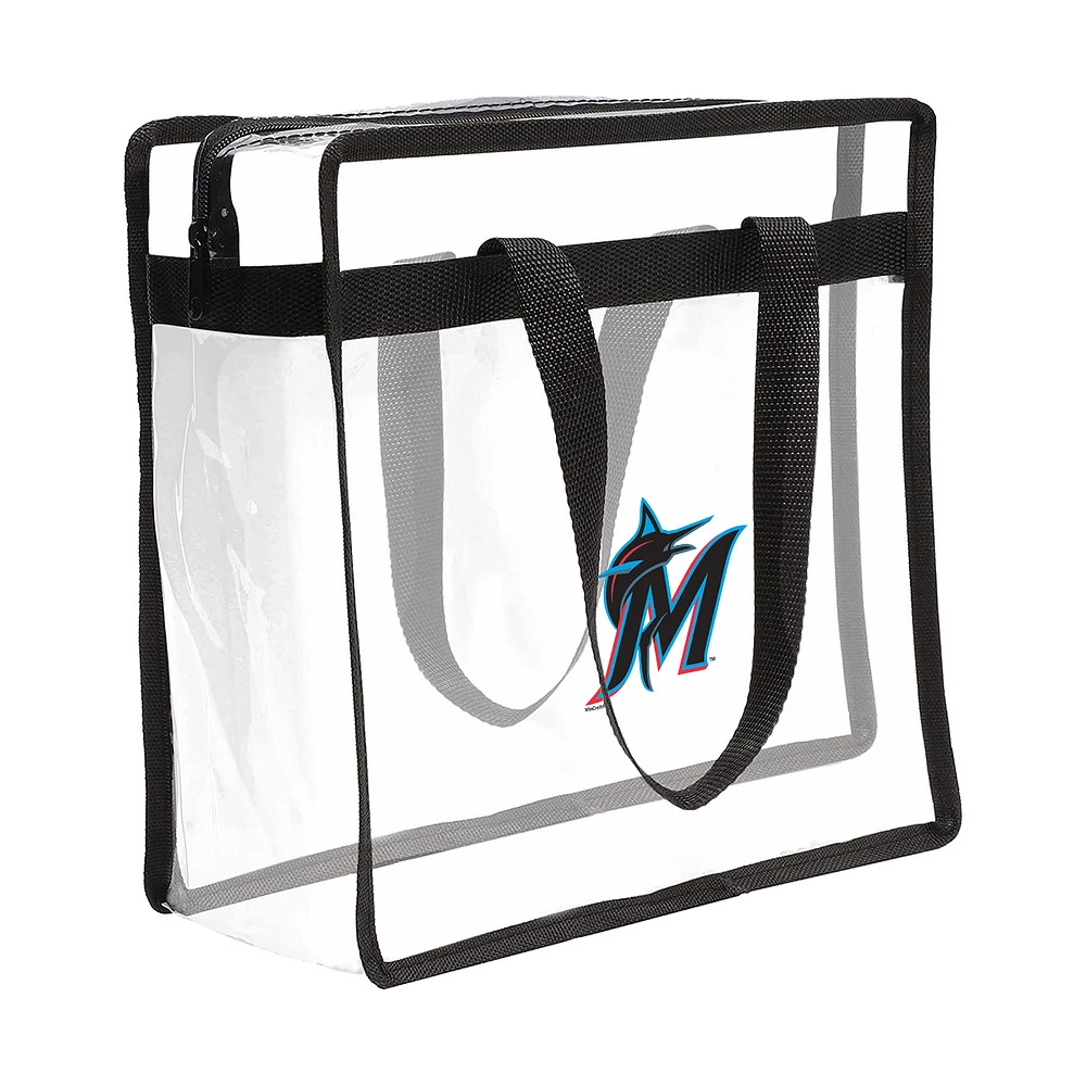 WinCraft Miami Marlins Clear Tote Bag