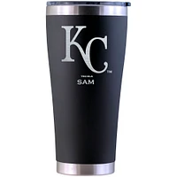 Kansas City Royals Personalized 30oz. Laser Etched Black Tumbler