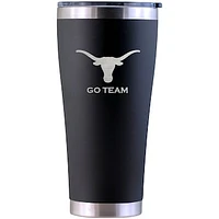 Texas Longhorns Personalized 30oz. Laser Etched Black Tumbler