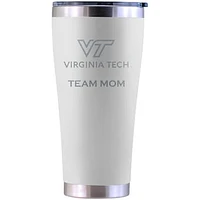 Virginia Tech Hokies Personalized 30oz. Laser Etched White Tumbler